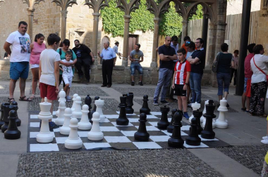 Olite celebró el 25 aniversario de sus fiestas medievales del 8 al 12 de agosto. La programación combinó tanto eventos culturales -como conferencias, mesas redondas o visitas guiadas- con actividades lúdicas y de calle. La cámara de ¡Click! se acercó el domingo para disfrutar del mercado de antaño, el Desfile del Cortejo Real y Danzas en honor de sus Majestades o las partidas de ajedrez, que tuvieron como escenario el atrio de Santa María.