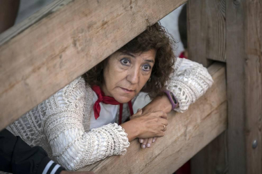 Fotos del tercer día de las fiestas de Tafalla y segundo encierro (16 de agosto de 2018)