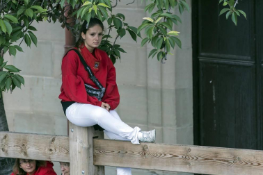 Fotos del tercer día de las fiestas de Tafalla y segundo encierro (16 de agosto de 2018)