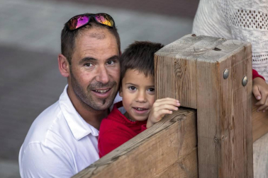 Fotos del tercer día de las fiestas de Tafalla y segundo encierro (16 de agosto de 2018)