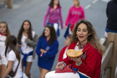 Fotos del tercer día de las fiestas de Tafalla y segundo encierro (16 de agosto de 2018)