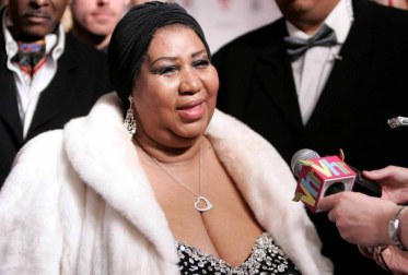 Imágenes de Areta Frankins publicadas el día de su muerte 17 de marzo de 1994
