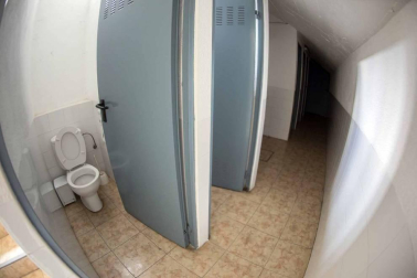 Fotos del estado en el que se encuentra El Sadar, abocado a una reforma.