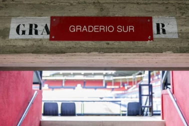 Fotos del estado en el que se encuentra El Sadar, abocado a una reforma.