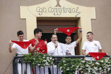 Inicio de las fiestas de Méliza y lanzamiento del cohete