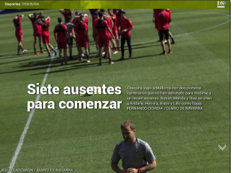 Además, Osasuna, preparado para empezar la temporada.