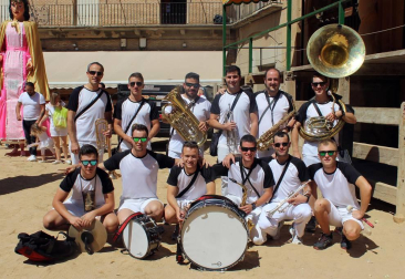 Imágenes de las fiestas de Lerín con charangas, comparsa y otros.