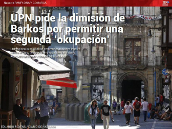 Además, el uso de las vajillas reutilizables en las fiestas de Navarra.