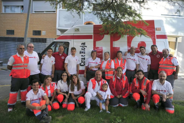 Tafalla finaliza sus fiestas con en último encierro de toros, la despedida de los gigantes, cantos por las calles y un correfoc focarrada