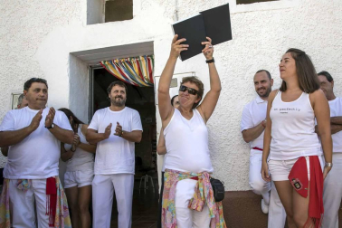 Imágenes del cohete de fiestas de Figarol 2018