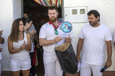 Imágenes del cohete de fiestas de Figarol 2018