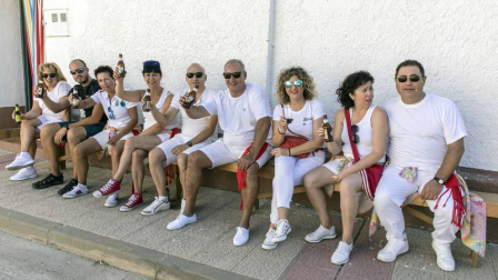 Imágenes del cohete de fiestas de Figarol 2018