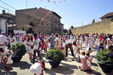 Imágenes del cohete de fiestas de Beire 2018