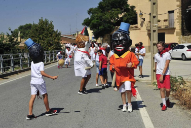 Imágenes del cohete de fiestas de Beire 2018