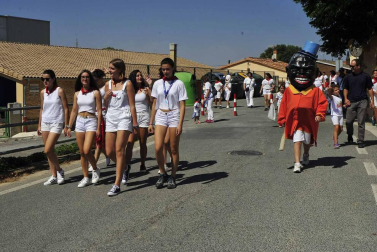 Imágenes del cohete de fiestas de Beire 2018