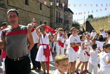 Imágenes del cohete de fiestas de Beire 2018