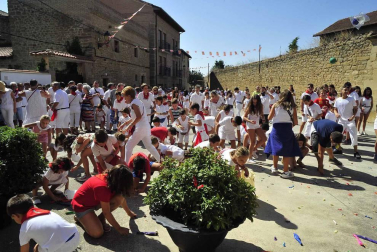 Imágenes del cohete de fiestas de Beire 2018