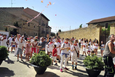 Imágenes del cohete de fiestas de Beire 2018