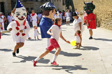 Imágenes del cohete de fiestas de Beire 2018