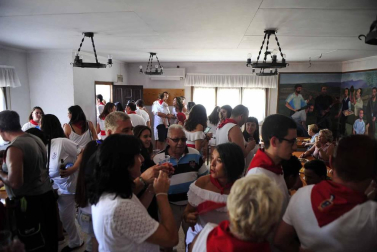 Imágenes del cohete de fiestas de Beire 2018