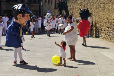 Imágenes del cohete de fiestas de Beire 2018