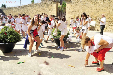Imágenes del cohete de fiestas de Beire 2018