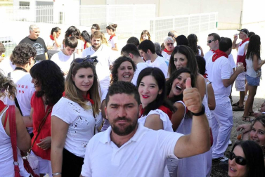 Imágenes del cohete de fiestas de Beire 2018
