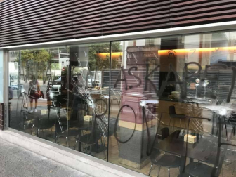 Denuncian el ataque de animalistas a la sede del Club Taurino de Pamplona
