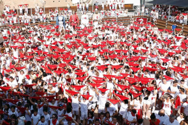 Fotos del cohete de las fiestas de Ribaforada 2018