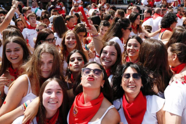 Fotos del cohete de las fiestas de Ribaforada 2018