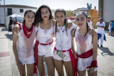 Imágenes del cohete de las fiestas de Rada 2018