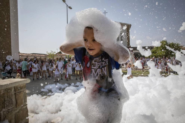 Imágenes del cohete de las fiestas de Rada 2018