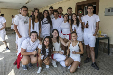 Imágenes del cohete de las fiestas de Rada 2018