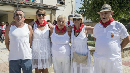 Imágenes del cohete de las fiestas de Rada 2018