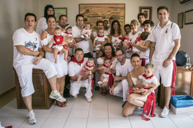 Imágenes del cohete de las fiestas de Rada 2018