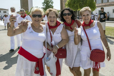 Imágenes del cohete de las fiestas de Rada 2018