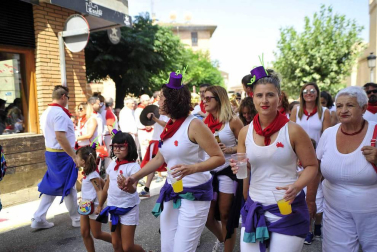 Fotos del cohete de fiestas de Marcilla