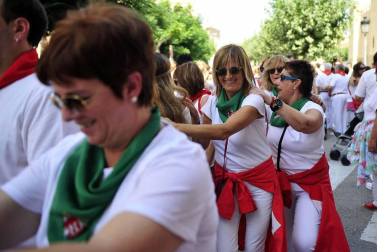 Fotos del cohete de fiestas de Marcilla
