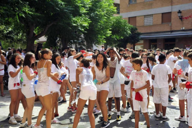 Fotos del cohete de fiestas de Marcilla