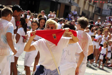 Fotos del cohete de fiestas de Marcilla