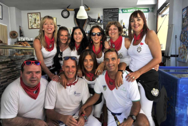 Fotos del cohete de fiestas de Marcilla