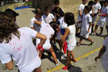 Fotos del cohete de fiestas de Marcilla