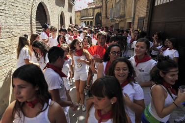 Fotos del cohete de fiestas de Marcilla
