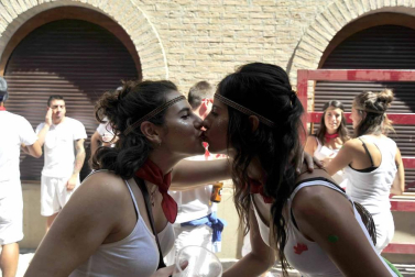 Fotos del cohete de fiestas de Marcilla