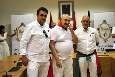 Fotos del cohete de fiestas de Marcilla