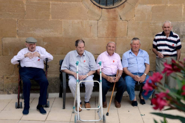 Imágenes del cohete de las fiestas de Barásoain 2018