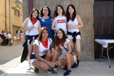 Imágenes del cohete de las fiestas de Barásoain 2018