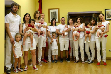 Imágenes del cohete de las fiestas de Barásoain 2018