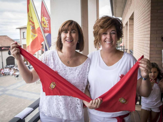 Fotos del cohete de las fiestas de Sesma 2018