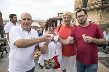 Fotos del cohete de las fiestas de Sesma 2018